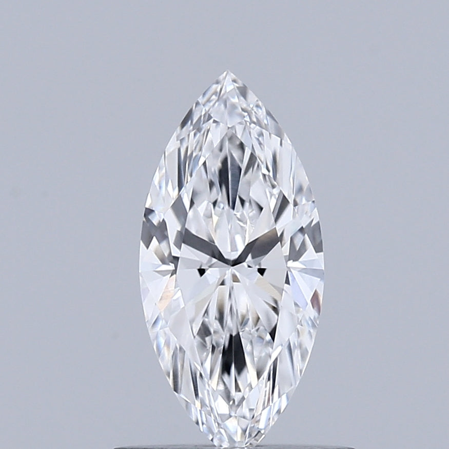 0.72 Carat Marquise Shaped, Ideal Cut, D Color, VVS1 Clarity, IGI Certified Lab Grown Diamond