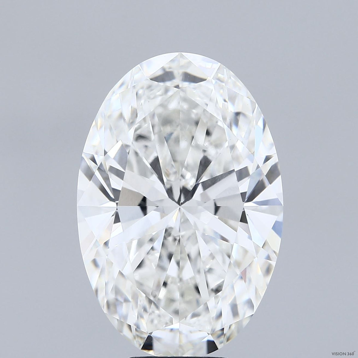 8.66 Carat Oval Shaped, Ideal Cut, G Color, VVS2 Clarity, IGI Certified Lab Grown Diamond