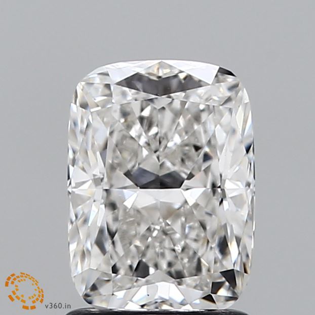 1.51 Carat Cushion Shaped, Ideal Cut, F Color, VS1 Clarity, IGI Certified Lab Grown Diamond