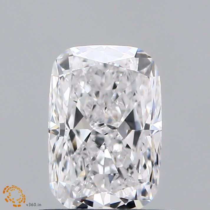 0.81 Carat Cushion Shaped, Very Good Cut, D Color, VS1 Clarity, IGI Certified Lab Grown Diamond