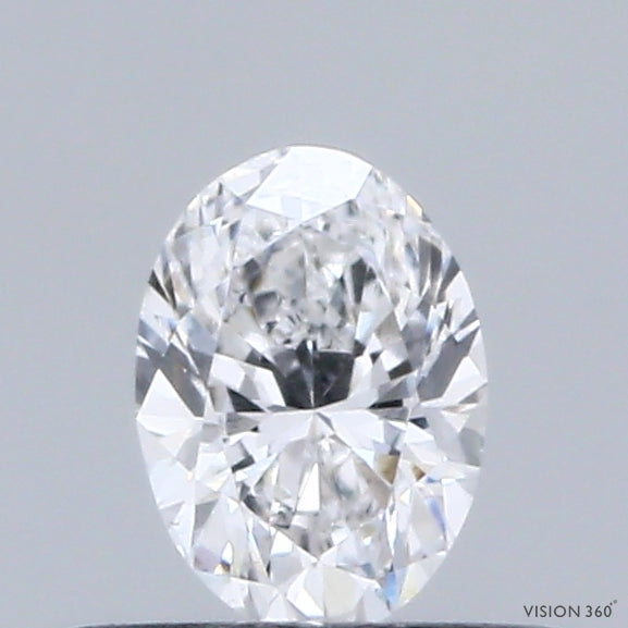 0.33 Carat Oval Shaped, Excellent Cut, D Color, VS1 Clarity, IGI Certified Lab Grown Diamond