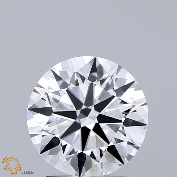 2.00 Carat Round Shaped, Ideal Cut, D Color, VVS1 Clarity, IGI Certified Lab Grown Diamond