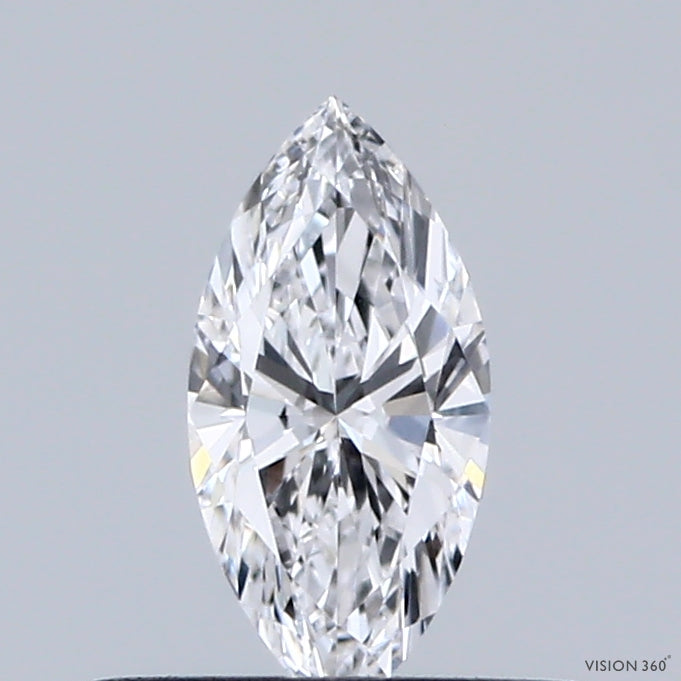 0.34 Carat Marquise Shaped, Ideal Cut, E Color, VVS1 Clarity, IGI Certified Lab Grown Diamond