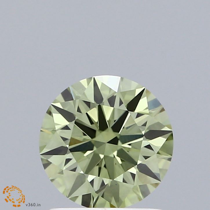 1.31 Carat Round Shaped, Ideal Cut, FANCY INTENSE GREEN Color, VS1 Clarity, IGI Certified Lab Grown Diamond