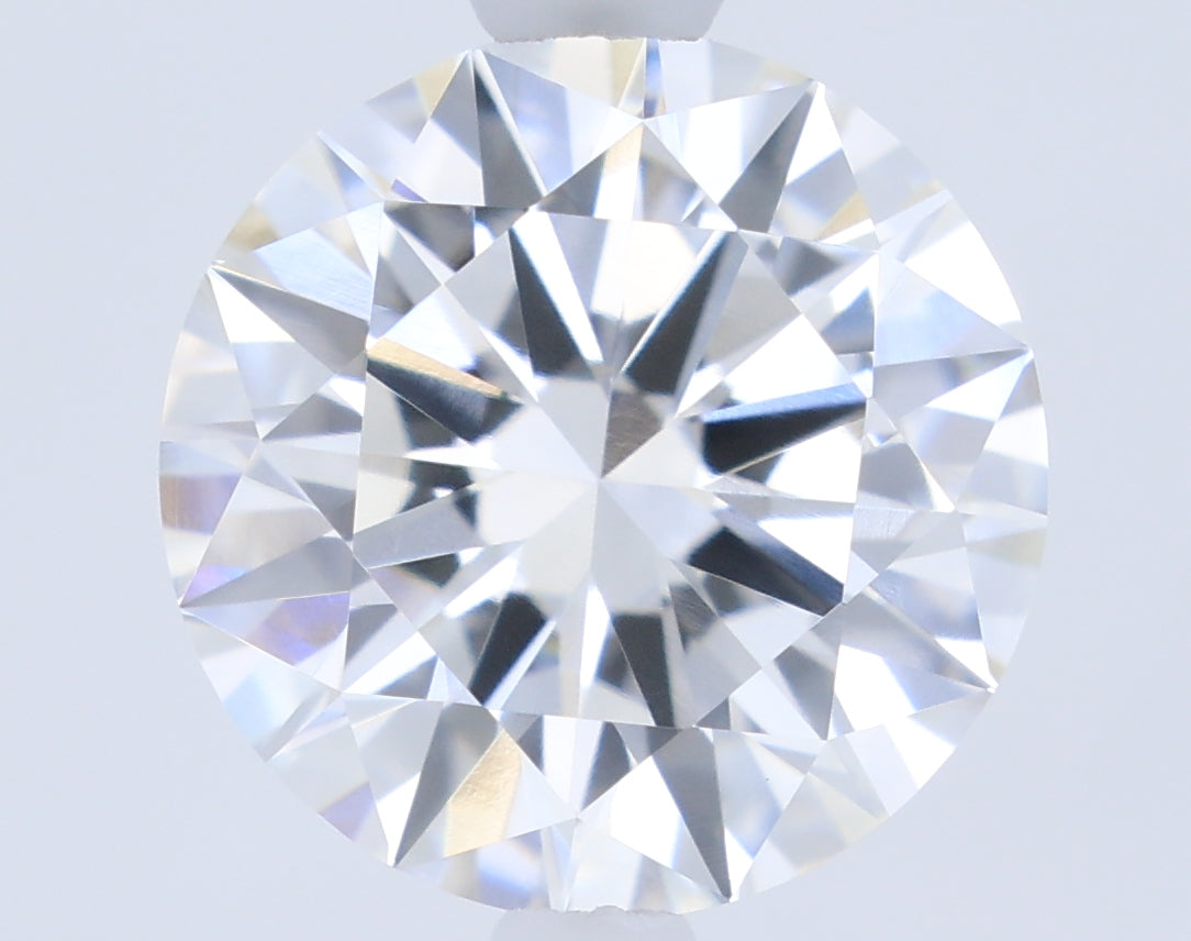 1.08 Carat Round Shaped, Excellent Cut, E Color, VVS2 Clarity, IGI Certified Lab Grown Diamond