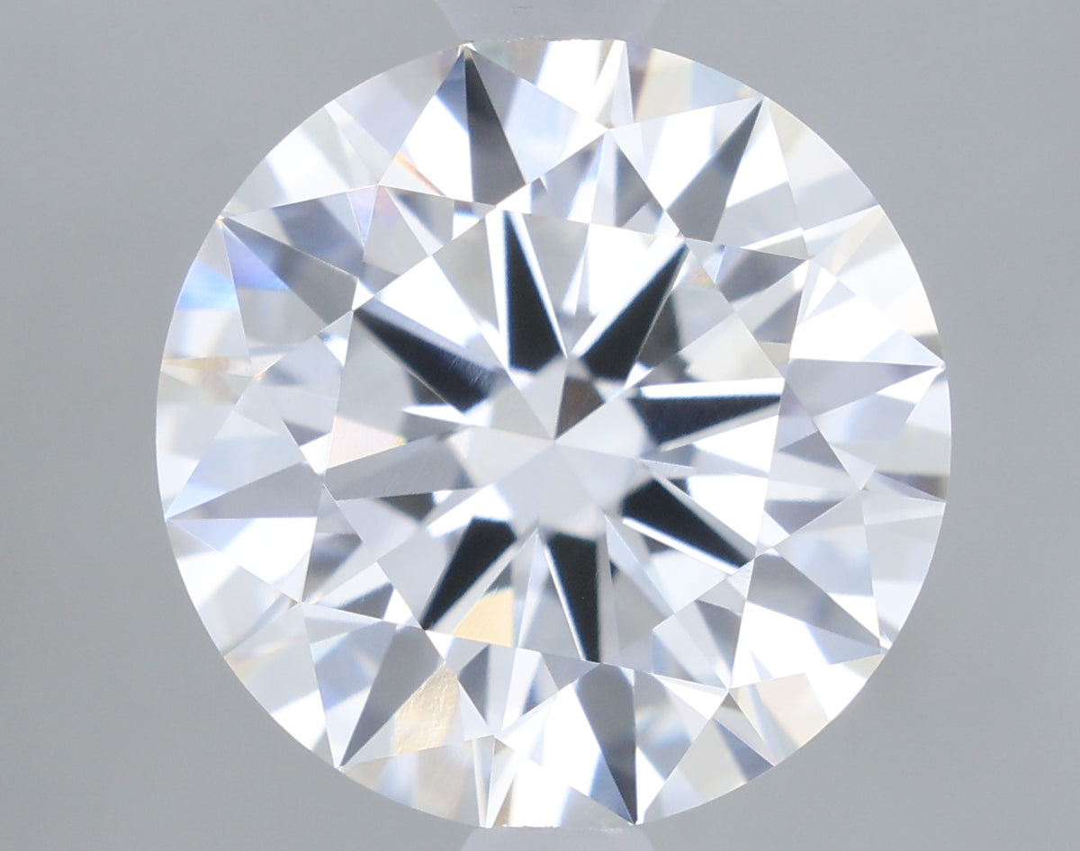 1.57 Carat Round Shaped, Ideal Cut, F Color, VVS1 Clarity, IGI Certified Lab Grown Diamond