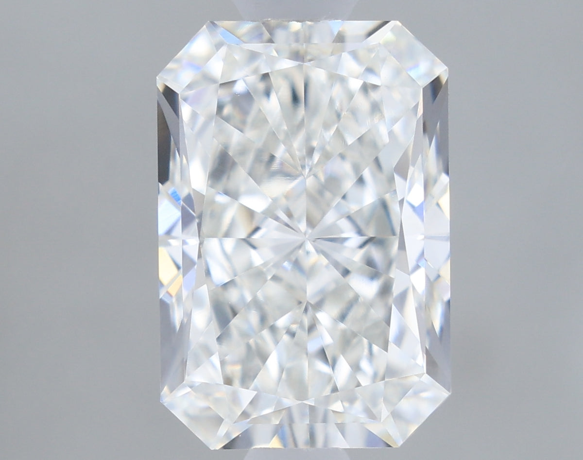 1.13 Carat Radiant Shaped, Excellent Cut, F Color, VVS2 Clarity, IGI Certified Lab Grown Diamond