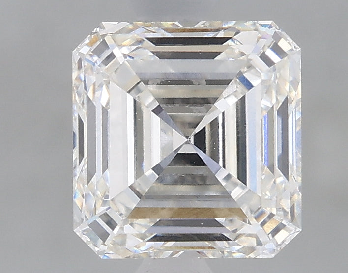 1.32 Carat Asscher Shaped, Ideal Cut, G Color, VVS2 Clarity, IGI Certified Lab Grown Diamond