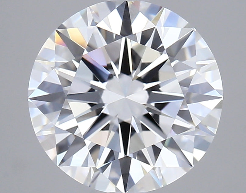 2.73 Carat Round Shaped, Excellent Cut, F Color, VVS2 Clarity, GIA Certified Lab Grown Diamond