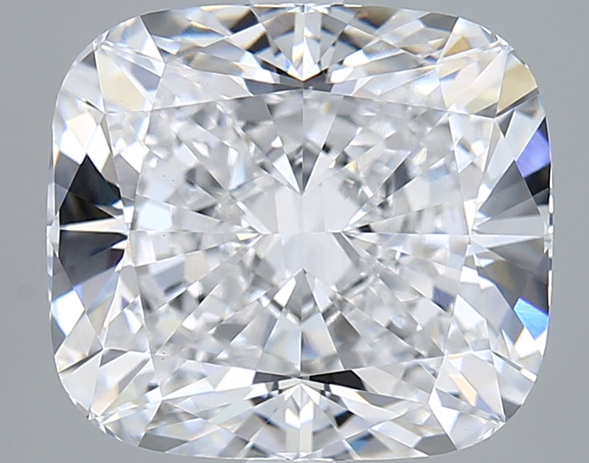 5.02 Carat Cushion Shaped, Ideal Cut, E Color, VS1 Clarity, GIA Certified Lab Grown Diamond