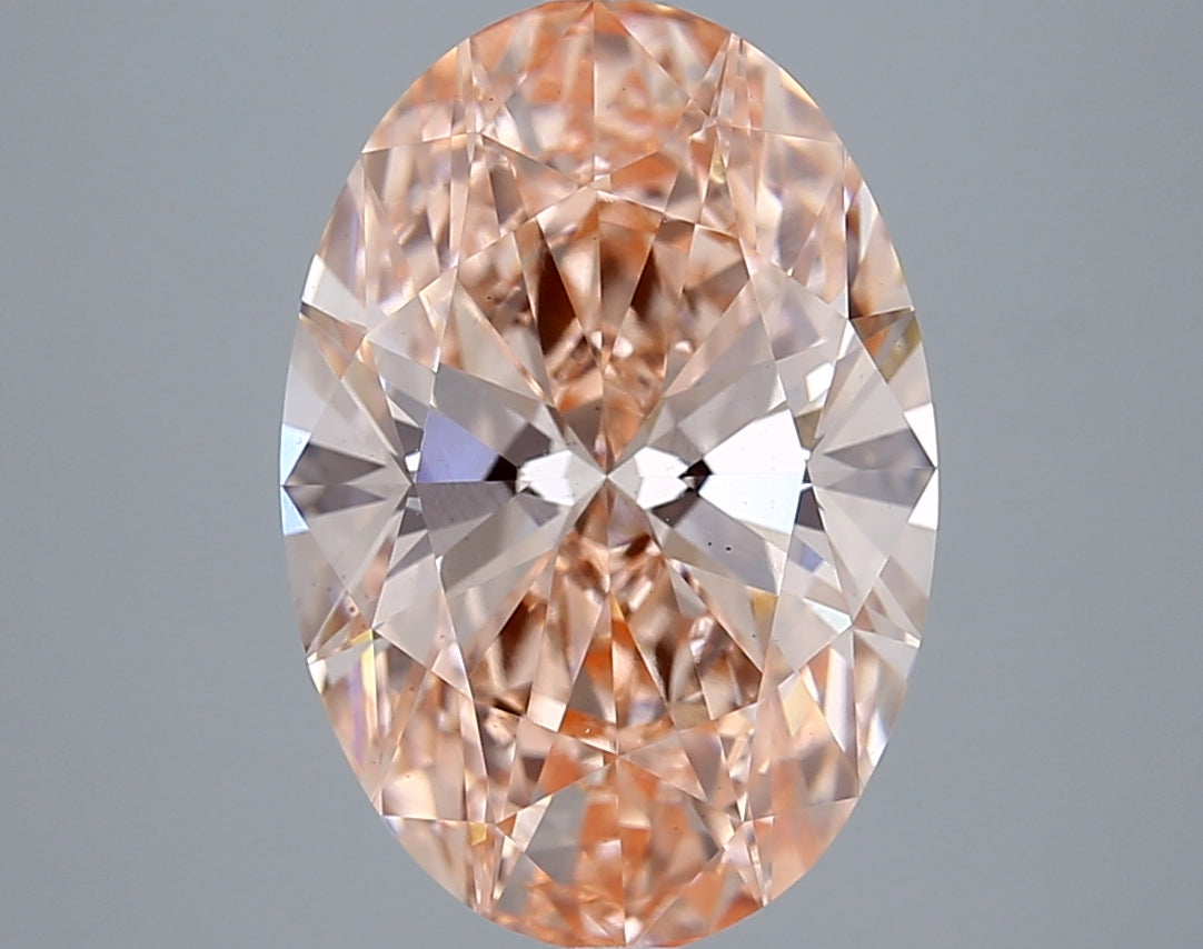 4.99 Carat Oval Shaped, Ideal Cut, VS1 Clarity, IGI Certified Lab Grown Diamond