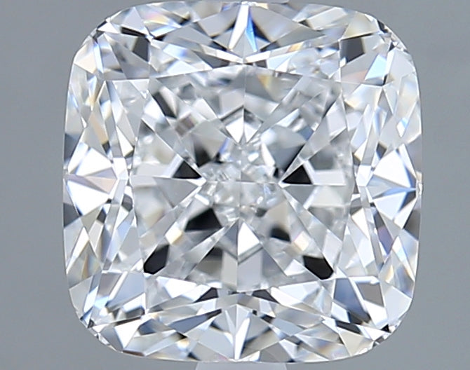 2.79 Carat Cushion Shaped, Ideal Cut, E Color, VVS2 Clarity, GIA Certified Lab Grown Diamond