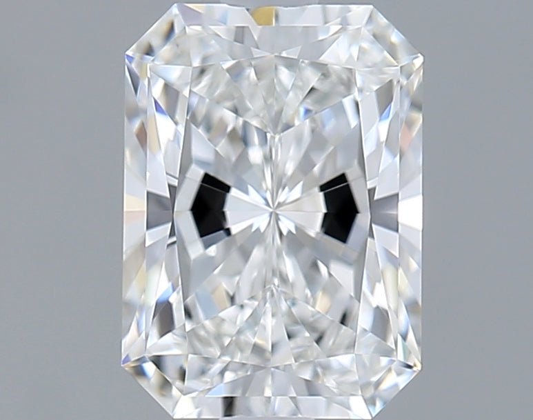 1.55 Carat Radiant Shaped, Ideal Cut, E Color, VVS1 Clarity, IGI Certified Lab Grown Diamond