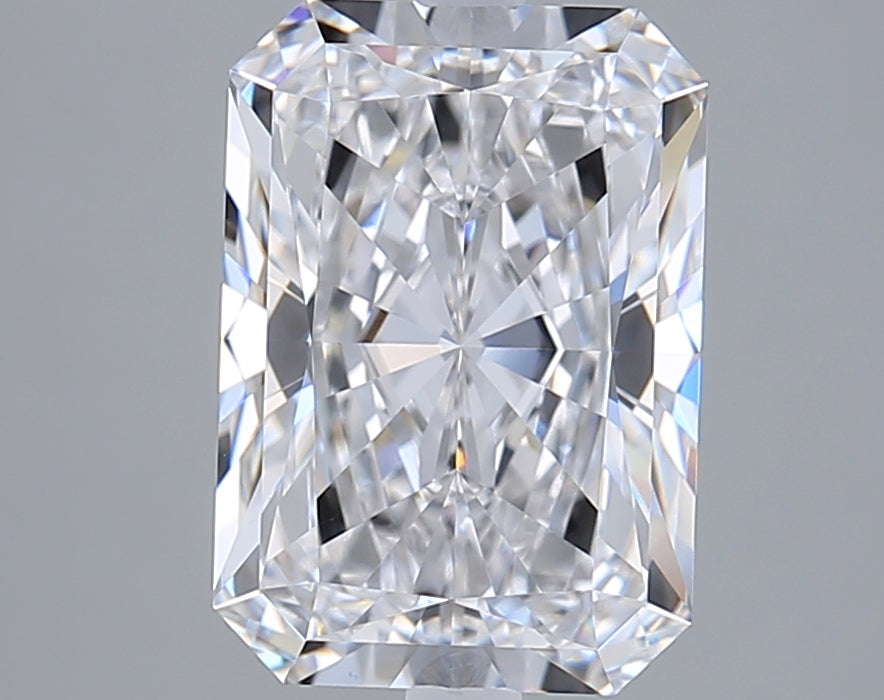 4.24 Carat Radiant Shaped, Ideal Cut, E Color, VS1 Clarity, GIA Certified Lab Grown Diamond