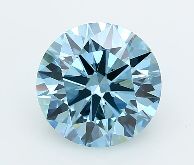 2.02 Carat Round Shaped, Ideal Cut, VVS2 Clarity, IGI Certified Lab Grown Diamond