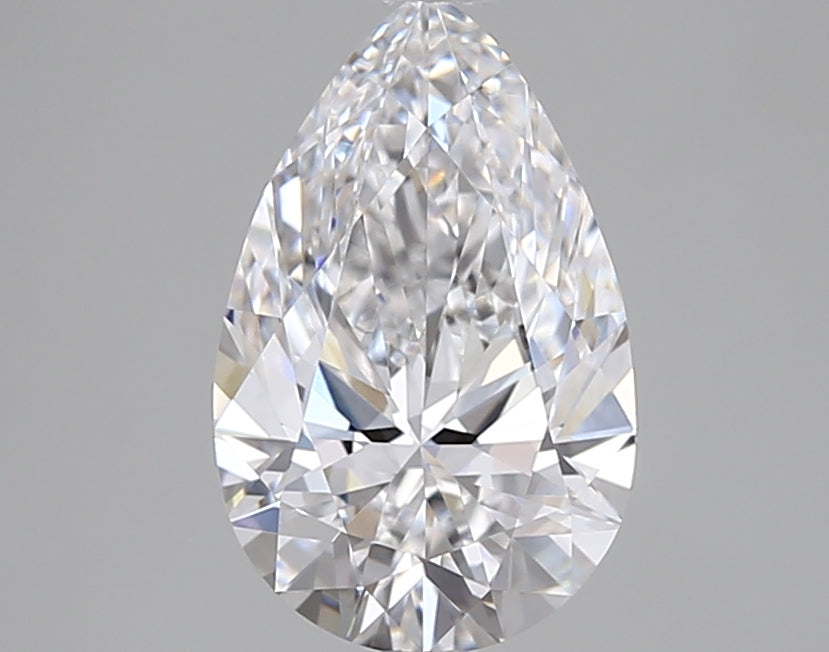 2.00 Carat Pear Shaped, Ideal Cut, D Color, VVS2 Clarity, GIA Certified Lab Grown Diamond