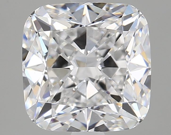 2.51 Carat Cushion Shaped, Ideal Cut, D Color, VVS2 Clarity, GIA Certified Lab Grown Diamond