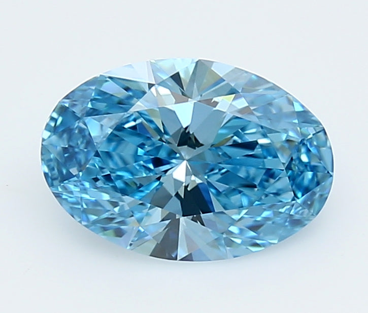 1.55 Carat Oval Shaped, Ideal Cut, VS1 Clarity, IGI Certified Lab Grown Diamond