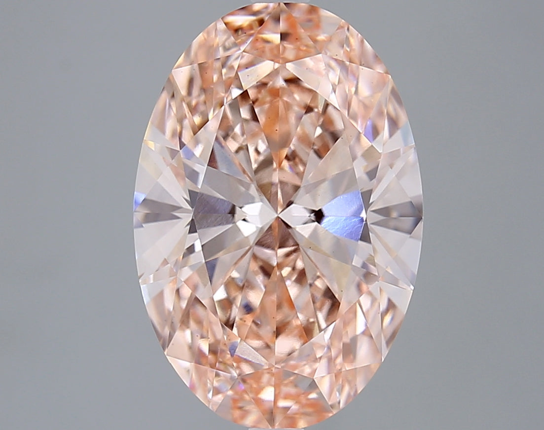 5.04 Carat Oval Shaped, Ideal Cut, VS2 Clarity, IGI Certified Lab Grown Diamond