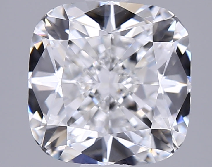 2.05 Carat Cushion Shaped, Ideal Cut, F Color, VVS2 Clarity, GIA Certified Lab Grown Diamond