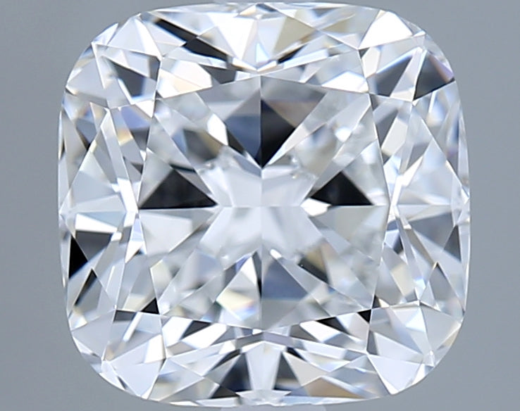 2.21 Carat Cushion Shaped, Ideal Cut, E Color, VVS2 Clarity, GIA Certified Lab Grown Diamond