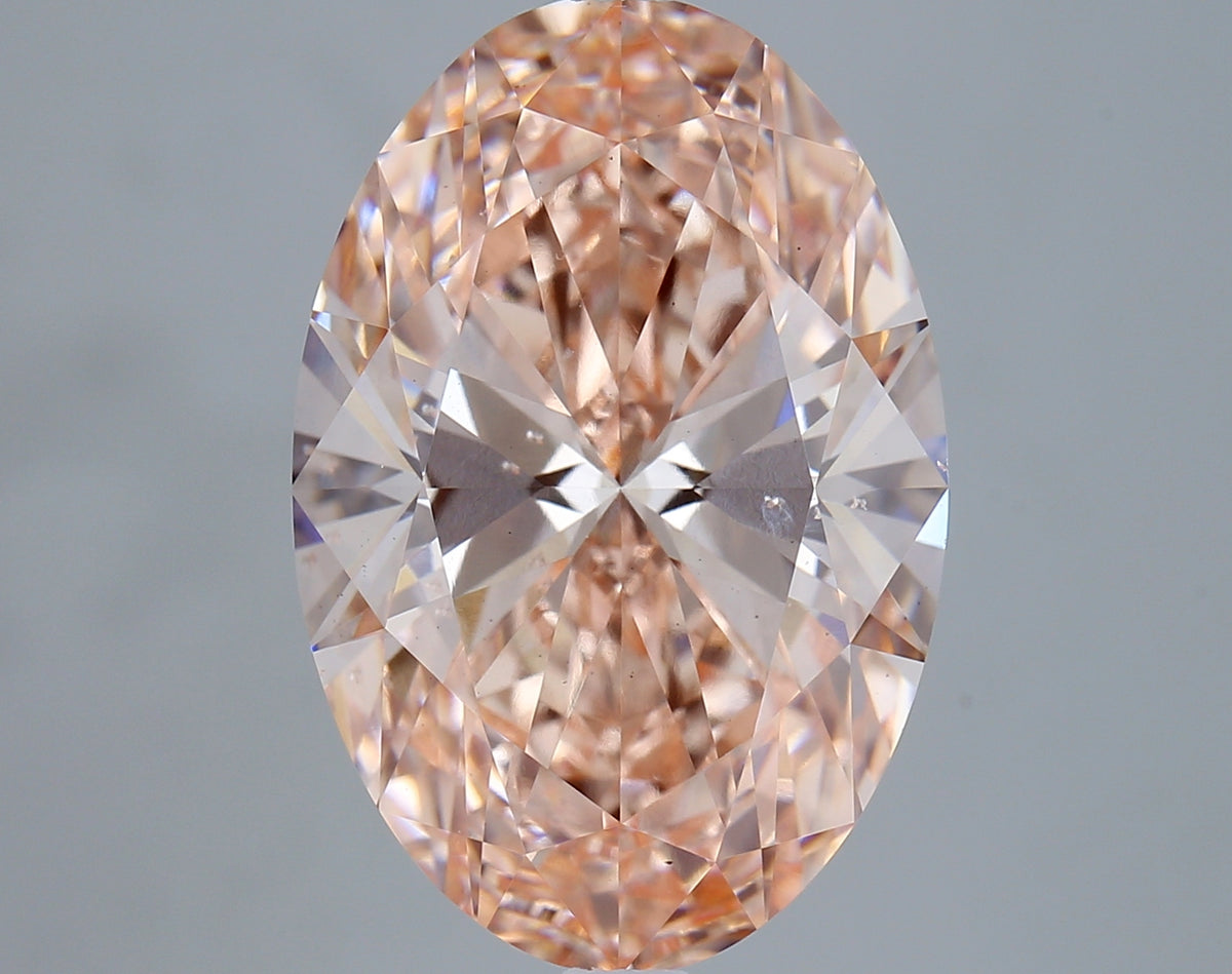5.05 Carat Oval Shaped, Ideal Cut, VS2 Clarity, IGI Certified Lab Grown Diamond