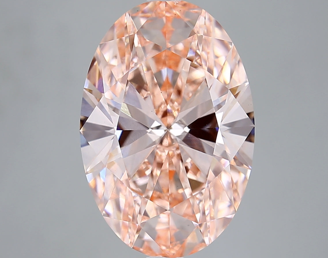 5.54 Carat Oval Shaped, Ideal Cut, VS1 Clarity, IGI Certified Lab Grown Diamond