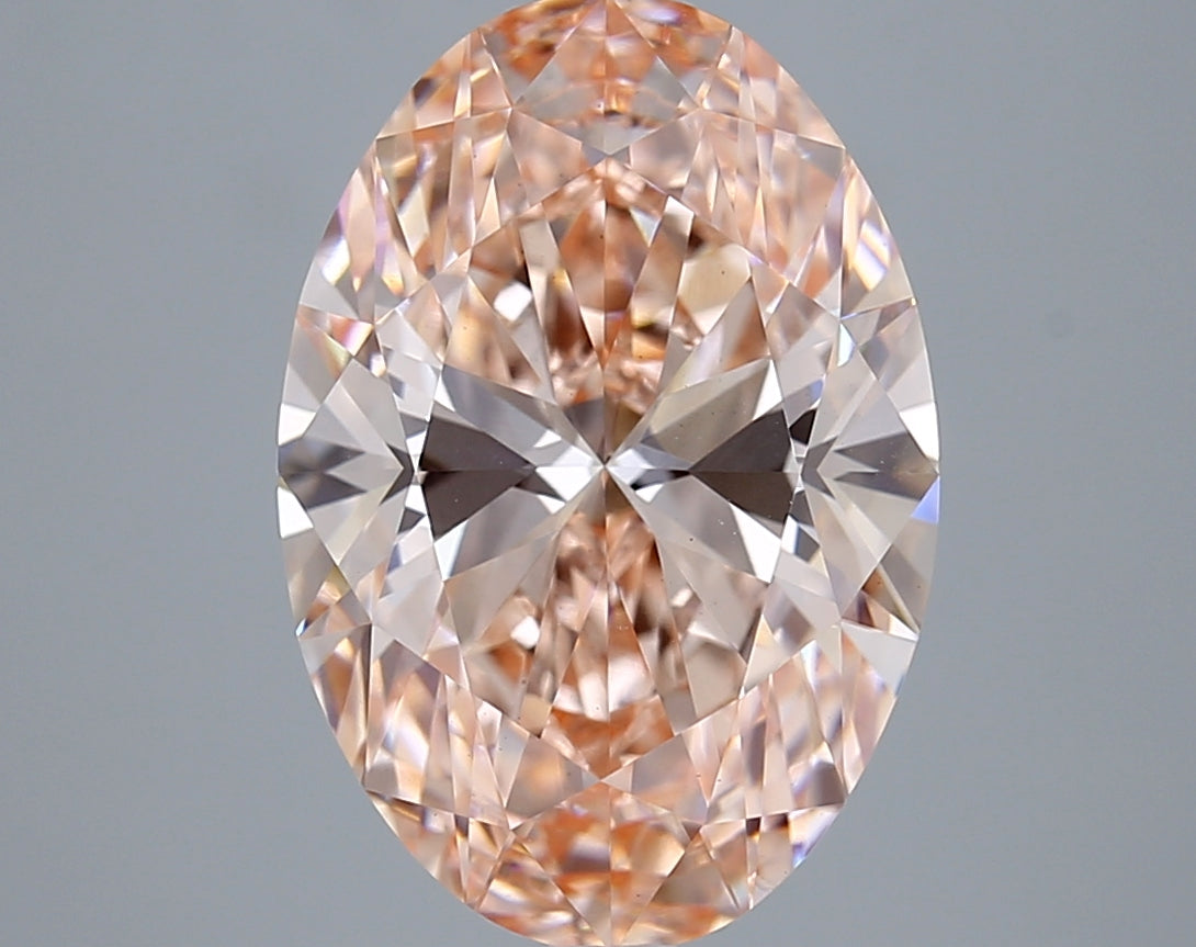 5.55 Carat Oval Shaped, Ideal Cut, VS1 Clarity, IGI Certified Lab Grown Diamond
