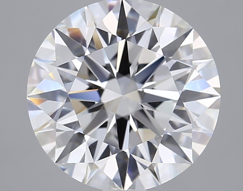 3.01 Carat Round Shaped, Excellent Cut, F Color, VVS1 Clarity, GIA Certified Lab Grown Diamond