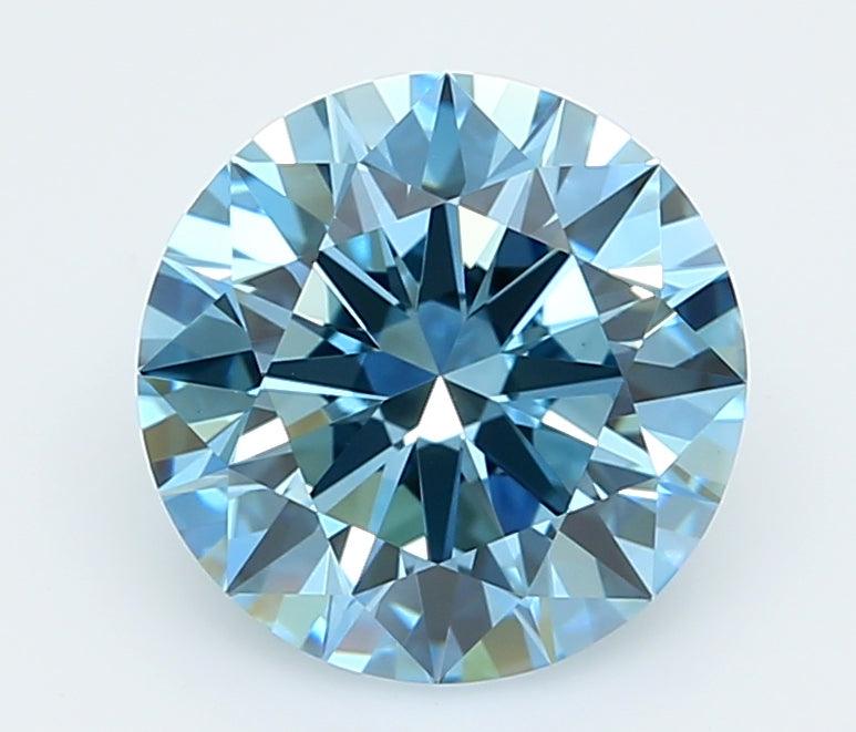 2.36 Carat Round Shaped, Ideal Cut, VVS2 Clarity, IGI Certified Lab Grown Diamond