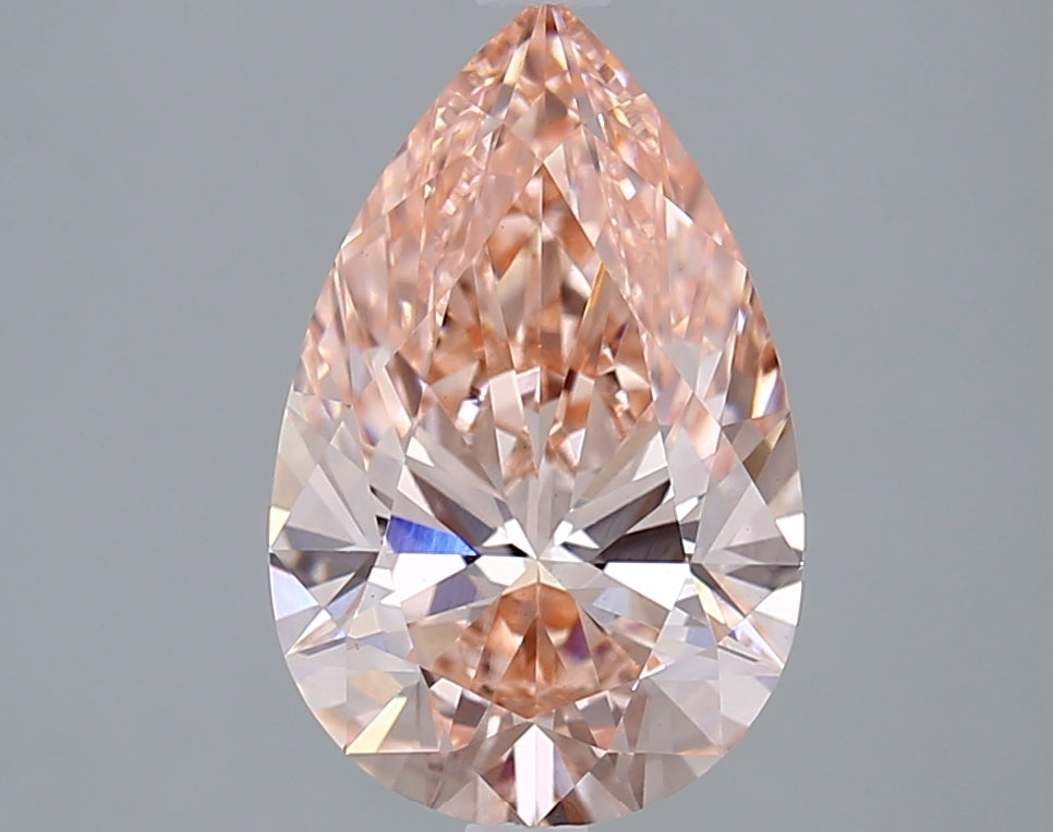 3.01 Carat Pear Shaped, Ideal Cut, VS1 Clarity, IGI Certified Lab Grown Diamond