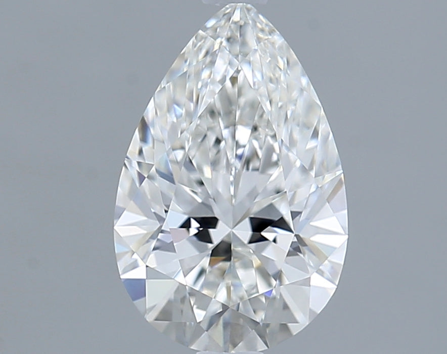 1.34 Carat Pear Shaped, Excellent Cut, E Color, IF Clarity, IGI Certified Lab Grown Diamond
