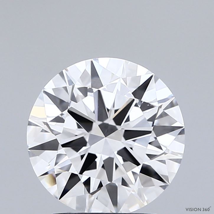 2.00 Carat Round Shaped, Excellent Cut, E Color, VVS2 Clarity, IGI Certified Lab Grown Diamond