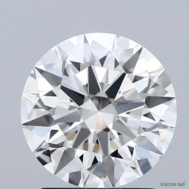 2.05 Carat Round Shaped, Ideal Cut, E Color, VVS2 Clarity, IGI Certified Lab Grown Diamond