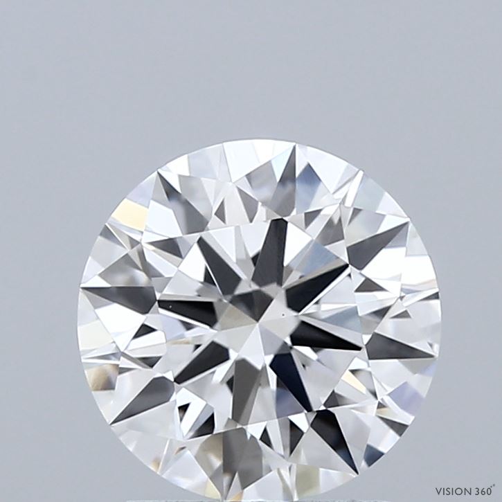 2.05 Carat Round Shaped, Ideal Cut, E Color, VVS2 Clarity, IGI Certified Lab Grown Diamond