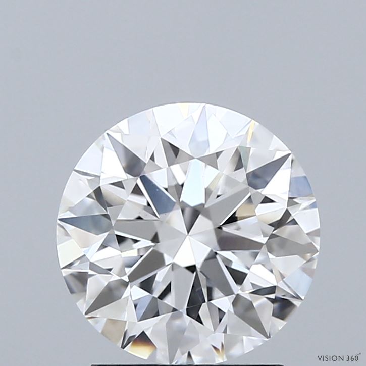 2.05 Carat Round Shaped, Ideal Cut, E Color, VVS2 Clarity, IGI Certified Lab Grown Diamond