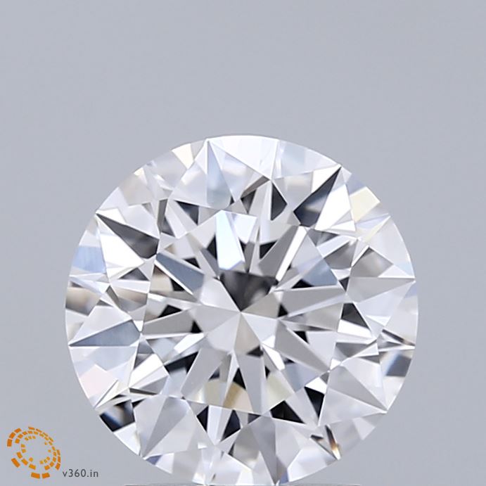 2.05 Carat Round Shaped, Ideal Cut, E Color, VVS2 Clarity, IGI Certified Lab Grown Diamond