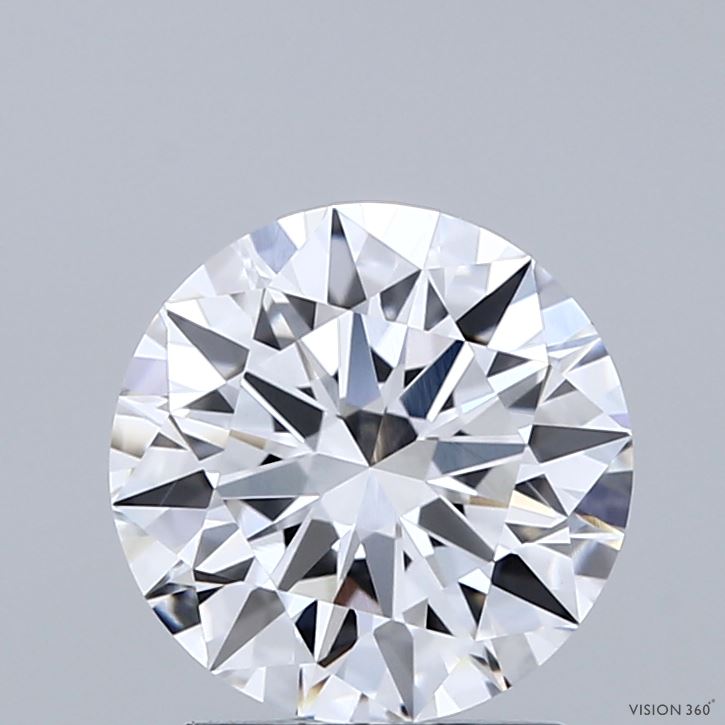 2.00 Carat Round Shaped, Ideal Cut, E Color, VVS2 Clarity, IGI Certified Lab Grown Diamond