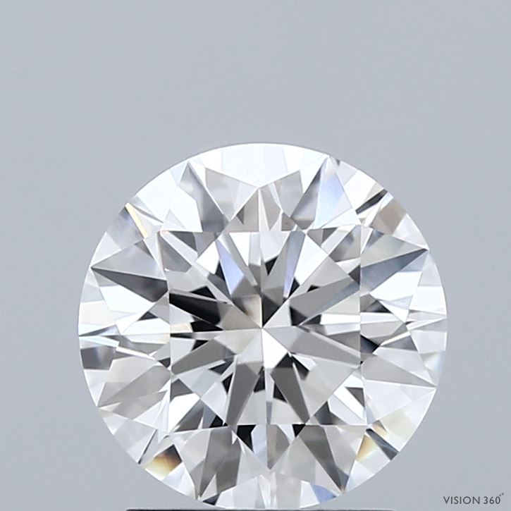 2.02 Carat Round Shaped, Ideal Cut, E Color, VVS2 Clarity, IGI Certified Lab Grown Diamond