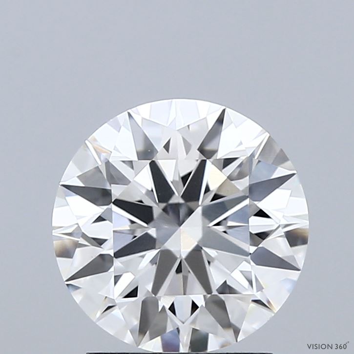 2.05 Carat Round Shaped, Ideal Cut, E Color, VVS2 Clarity, IGI Certified Lab Grown Diamond