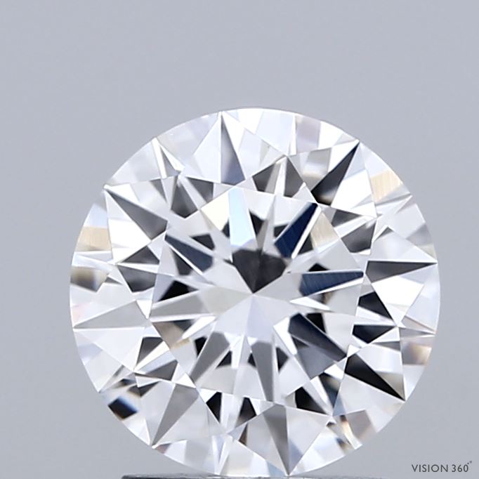 2.00 Carat Round Shaped, Ideal Cut, E Color, VVS2 Clarity, IGI Certified Lab Grown Diamond