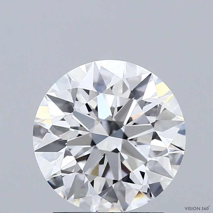2.05 Carat Round Shaped, Ideal Cut, E Color, VVS2 Clarity, IGI Certified Lab Grown Diamond