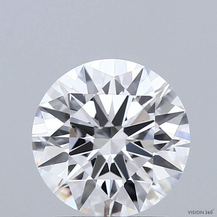 2.01 Carat Round Shaped, Ideal Cut, E Color, VVS2 Clarity, IGI Certified Lab Grown Diamond