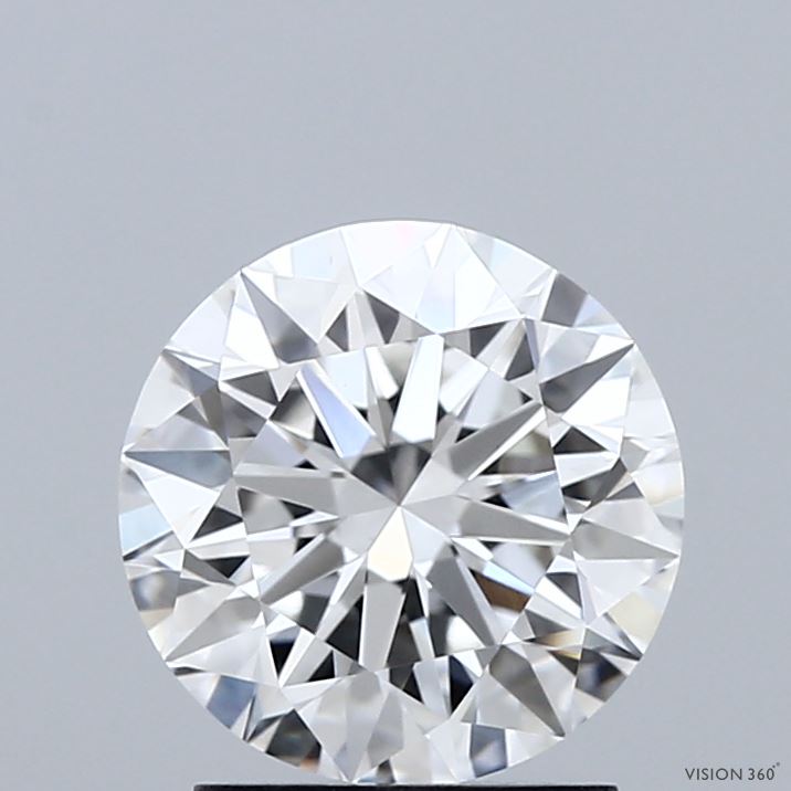 2.00 Carat Round Shaped, Excellent Cut, E Color, VVS2 Clarity, IGI Certified Lab Grown Diamond
