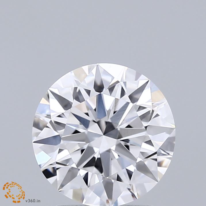 2.02 Carat Round Shaped, Ideal Cut, D Color, VS1 Clarity, IGI Certified Lab Grown Diamond