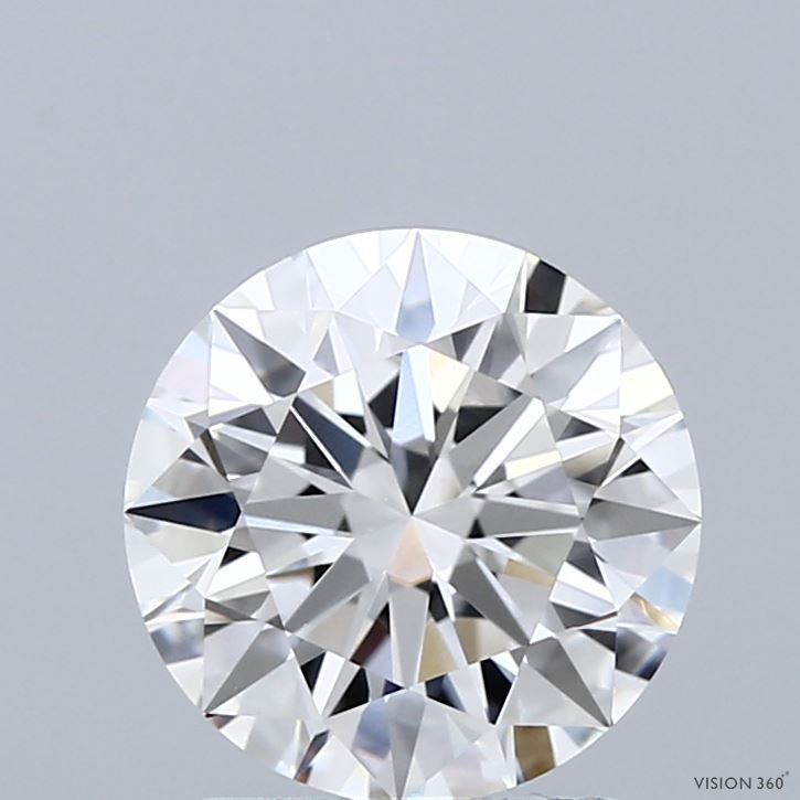 2.05 Carat Round Shaped, Ideal Cut, E Color, VVS2 Clarity, IGI Certified Lab Grown Diamond
