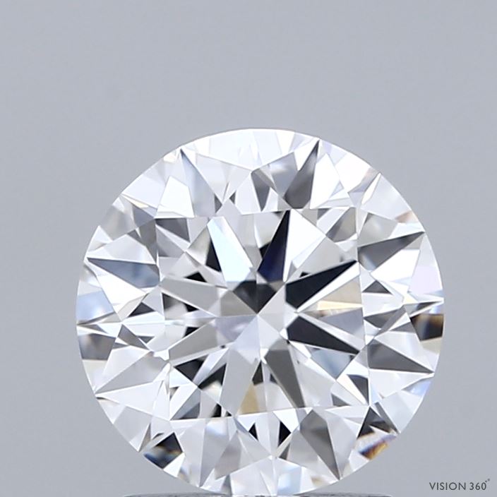 2.05 Carat Round Shaped, Ideal Cut, E Color, VVS2 Clarity, IGI Certified Lab Grown Diamond