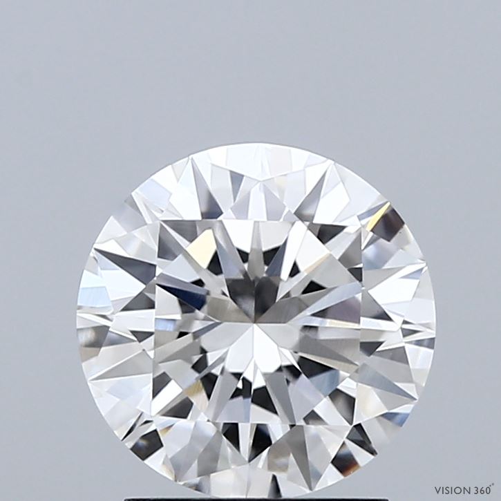 2.00 Carat Round Shaped, Excellent Cut, E Color, VVS2 Clarity, IGI Certified Lab Grown Diamond