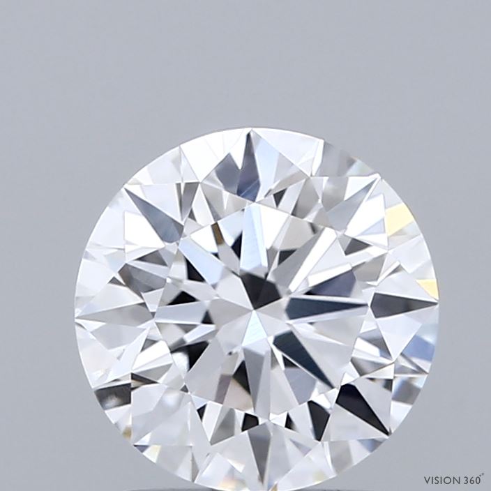 2.05 Carat Round Shaped, Ideal Cut, E Color, VVS2 Clarity, IGI Certified Lab Grown Diamond