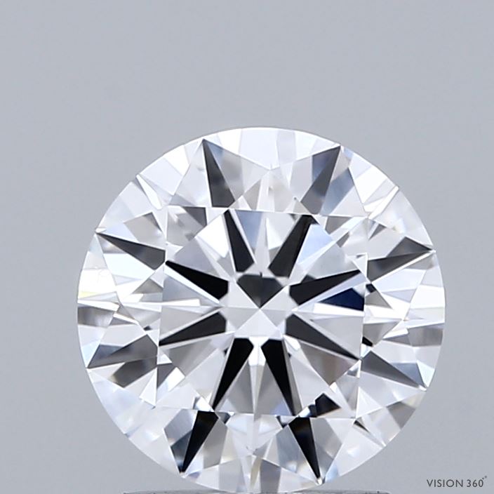 2.00 Carat Round Shaped, Ideal Cut, E Color, VVS2 Clarity, IGI Certified Lab Grown Diamond